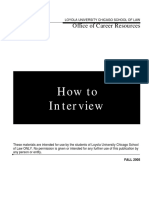 How To Interview