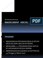 Raker(Rapat Kerja) i