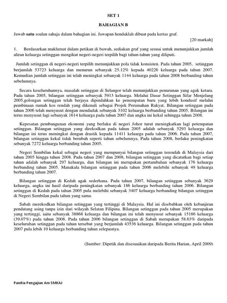 Pengajian Am Sem 2 Modul Latihan Bhg B Pdf