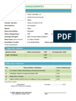 Biodata UKM