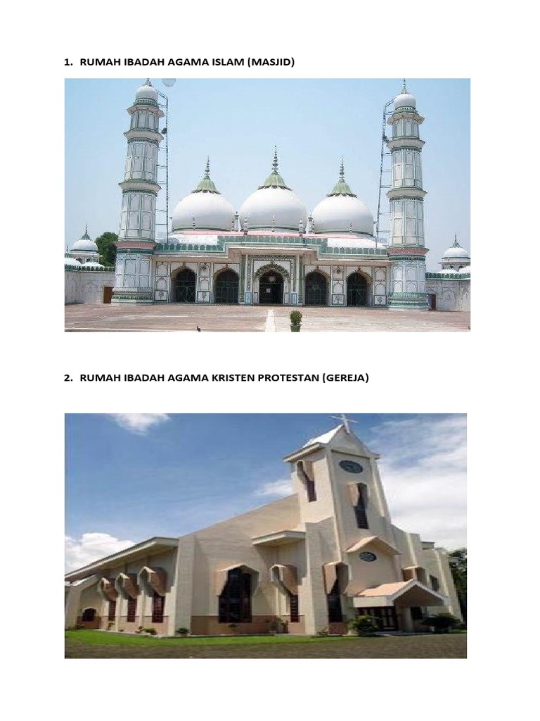Rumah Ibadah Agama Islam