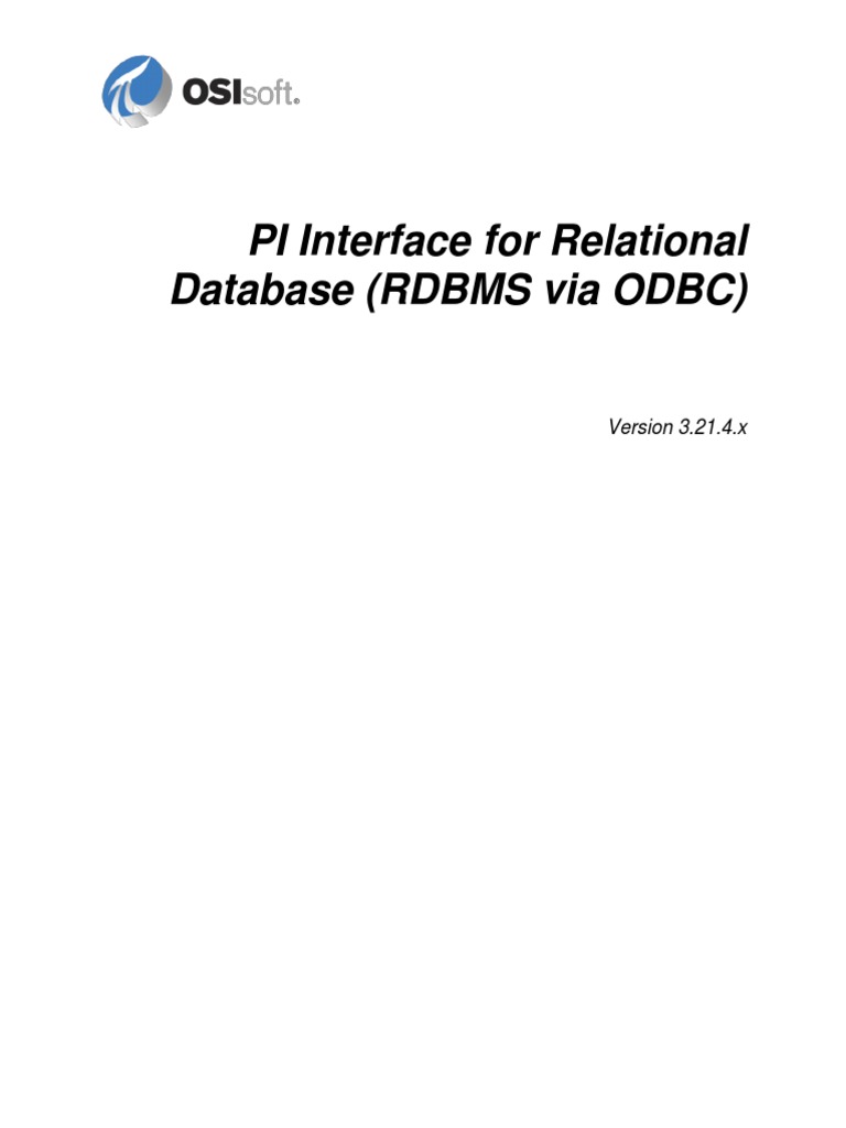 Pi Rdbmspi 3.21.4.30 | PDF | Application Programming Interface | 64 Bit ...