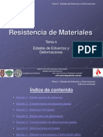 Resistencia de Materiales Tema 4 PDF