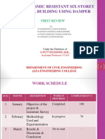 Design of Seismic Resistant Six Storey Residential Building Using Damper