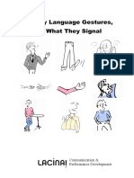 51 Gestures and What They Signal