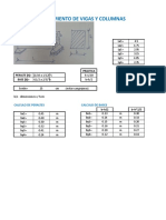 Predimensionamiento de Vigas Columnas y Cargas de Viento Nieve