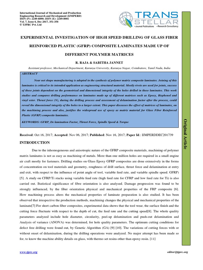 39 Ijmperddec201739 | PDF | Composite Material | Fiberglass