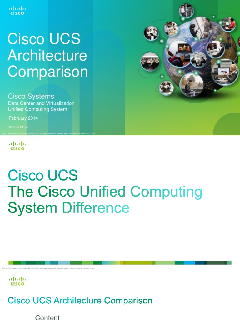 Cisco Ucs HP and Ibm PDF | PDF