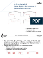 AULA 06 - ESTATICA 1 - Método Dos Deslocamentos