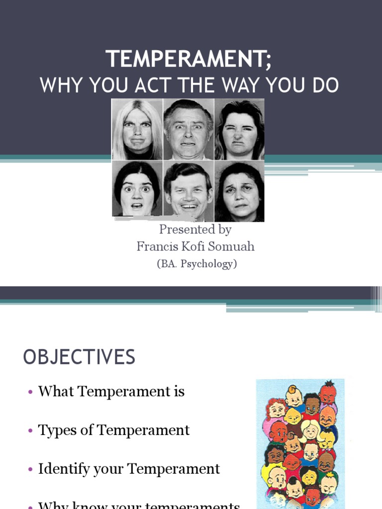Temperament Why You Act The Way You Do PDF Temperament(02)