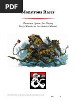 Download DMS Guild 5e Monstrous Races by LuisFTadevsNorske SN369348915 doc pdf