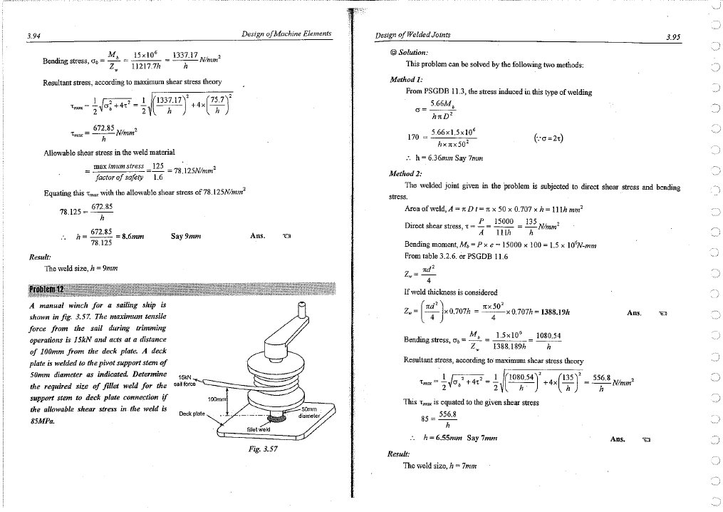 Design of Machine Elements Par | PDF | Technology & Engineering
