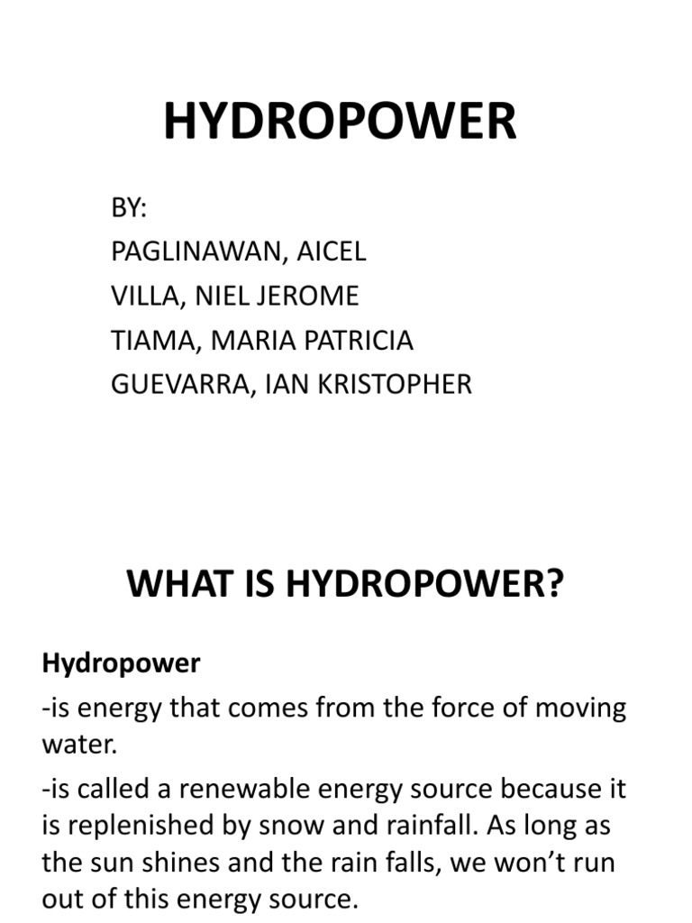 Components of Hydropower Plants | PDF | Spillway | Hydroelectricity