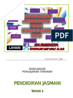 RPT Pendidikan Jasmani Tahun 3 2018