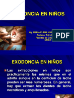 Exodoncia en Niños