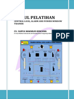 Modul Central Lock, Alarm, and Power Window 2 Door