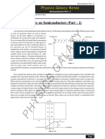 PG Notes On Semiconductors (Part-2)