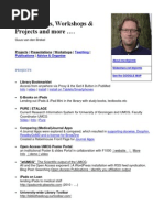 Download Presentations Workshops Projects and more    AJP van den Brekel Guus  by Guus van den Brekel SN36936144 doc pdf
