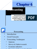 Forecasting: Managerial Economics: Economic Tools For Today's Decision Makers, 4/e by Paul Keat and Philip Young
