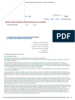 Apuntes Sobre La Génesis Del Pensamiento y La Conducta - Monografias PDF