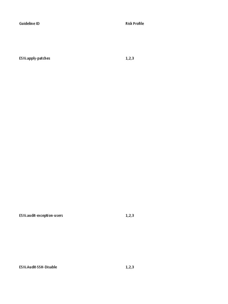 ESXi Security and Configuration Guide | PDF | Virtual Machine ...