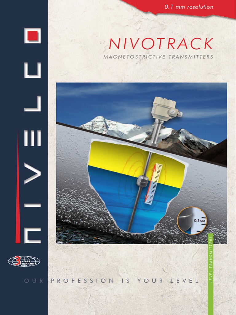 NIVOTRACK Magnetostrictive Transmitters | PDF | Kilogram | Vacuum Tube