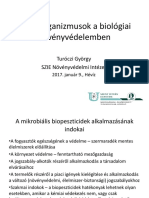 DR - Turóczi György - Mikroorganizmusok A Biológiai Növényvédelemben
