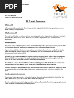 t1 Transit Document