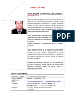 Ingeniero eléctrico con PhD ofrece CV