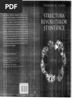 Kuhn Thomas S Structura Revolutiilor Stiintifice