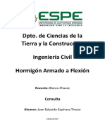 Hormigón armado longitud desarrollo traslape