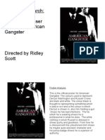 Media Studies 2 - Analysis of American Gangster