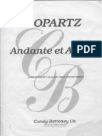 J. Guy Ropartz - Andante Et Allegro PDF