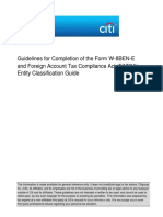 GuidelinesW 8BEN E FATCAEntityClassification