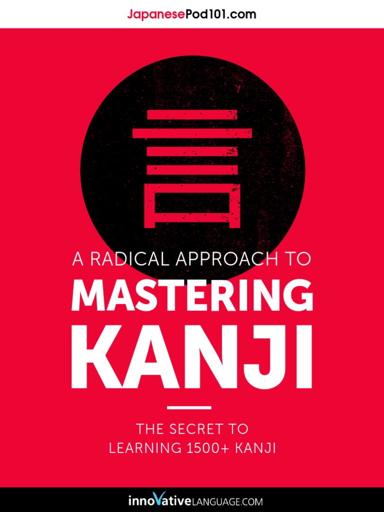 Mastering Kanji 1500 PDF PDF Kanji Japanese Writing System