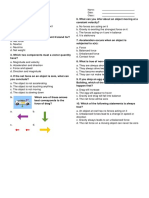 Energy - Forces Quiz