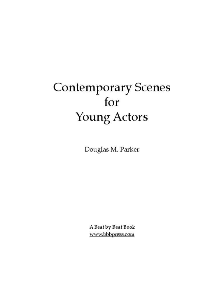 Contemporary Scenes For Young Actors PREVIEW | PDF | Emotions