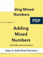 3.4a Adding Mixed Numbers