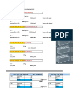 Metrados de Cargas Muros y Losa Aligerada en 1d y 2d Con Teknoport
