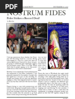 Nostrum Fides: Fides Strikes A Record Deal!