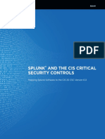 Splunk and The SANS Top 20 Critical Security Controls