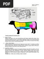 Jenis dan Pengolahan Babat Sapi | PDF