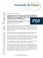 Envían a la cárcel a Santiago Gallón por presunto tráfico de estupefacientes