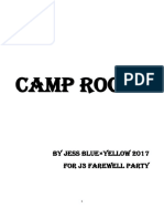 Camp Rock Script