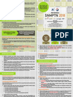 Leaflet SNMPTN 2018