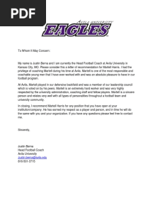 Letter of Rec Martell - Coach B