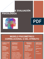 Modelos de Evaluacion Psicologica