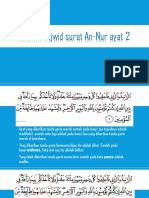 Hukum Tajwid Surat An-Nur Ayat 2