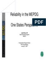 ReliabilityintheMEPDGonestatesperspective (Pierce) (1 2007) PDF