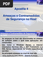 Apostila 4 - Ameaças e Contramedidas No Host